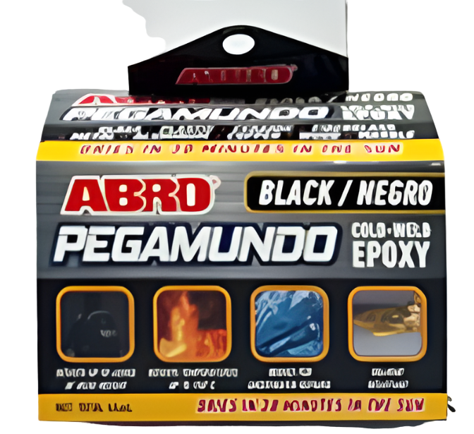 Pegamento Epoxy 1.48-Oz Abro Scw-Blk Negro