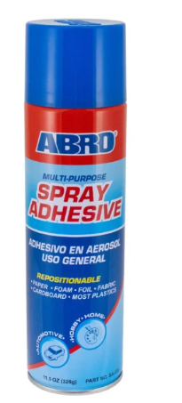 Pegamento Spray Multi-Uso Abro 11.5Oz Sa-300