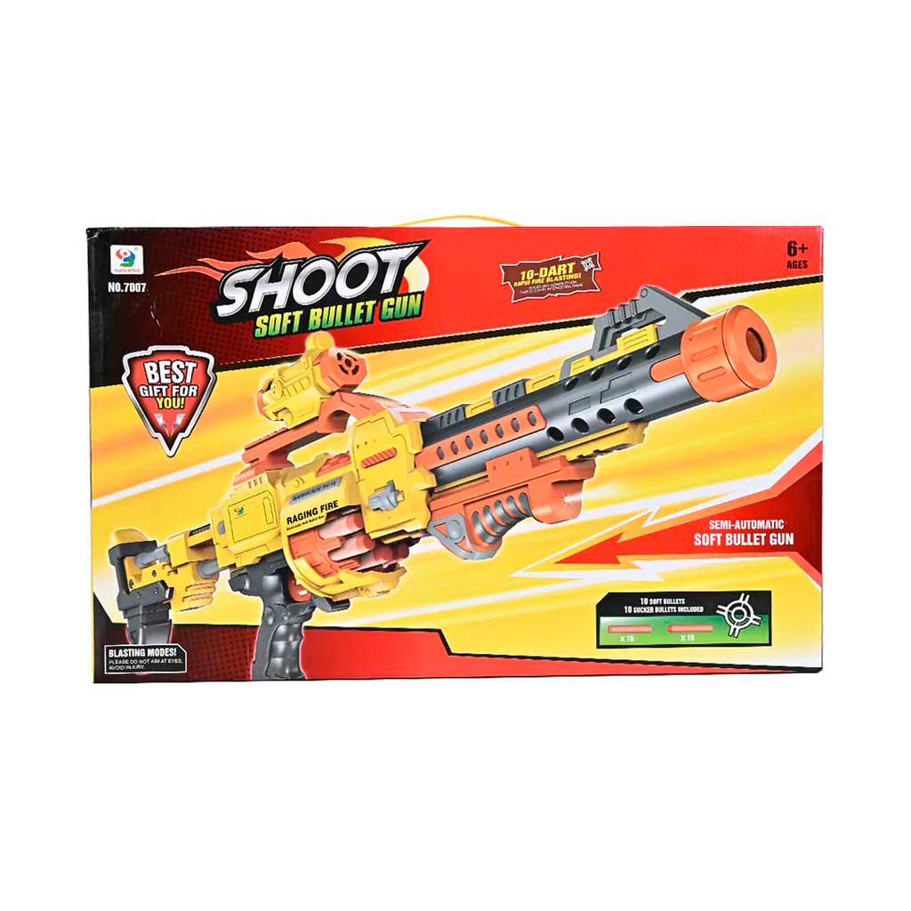 Juguete De Pistola Shoot 22Pc Con Sonido Jiy18194