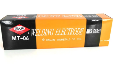 Electrodo 1/8x350mm 11-lb permanent brand 6011 gris