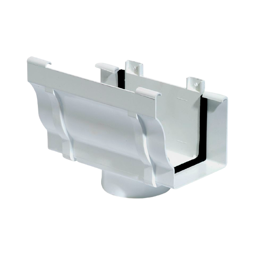 Bajante pvc para canal 2" amanco 909416 blanco