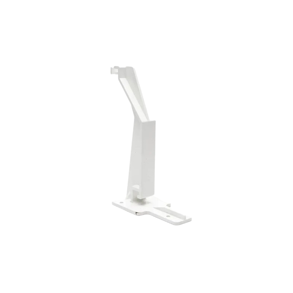 Soporte pvc interior para canal de agua amanco blanco