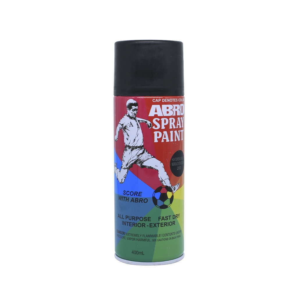 Pintura de spray negro para horno 800-grd 202