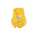 Chaleco inflable infantil 20"x18" bestway 32034 amarillo