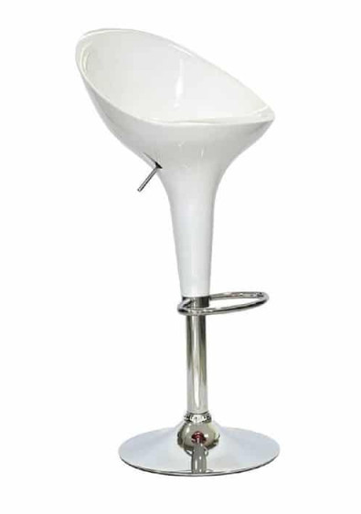 Silla para bar #501 2-180579015 blanco