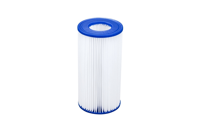 Repuesto filtro de agua para piscina 4,2"x8" bestway 58012 azul y blanco