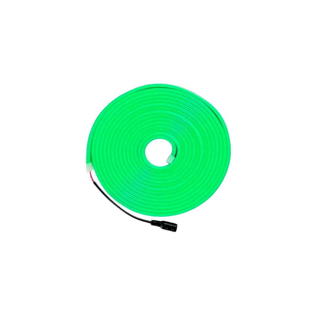 Cinta neon 5-mts 8w 12v mundi-lite verde