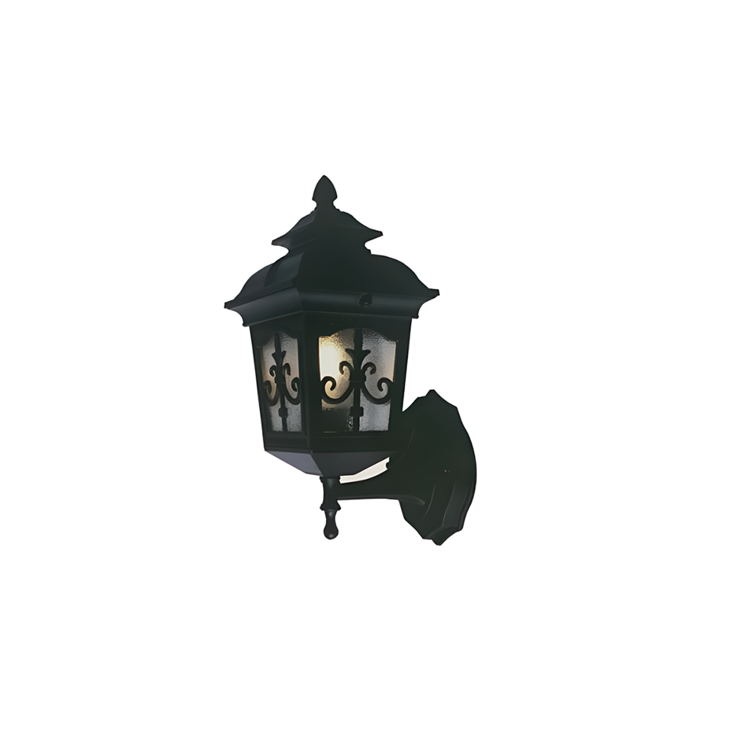 Lampara pared exterior 1l 60w lumi 22318 negro