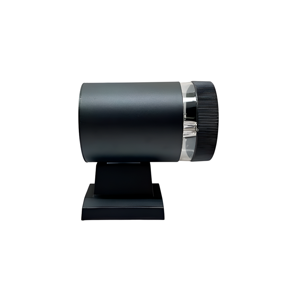 Lampara pared exterior 1l 9x16cm etl-304 negro
