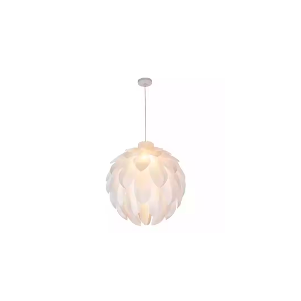 Lampara de techo 30x29cm lp-29 blanco