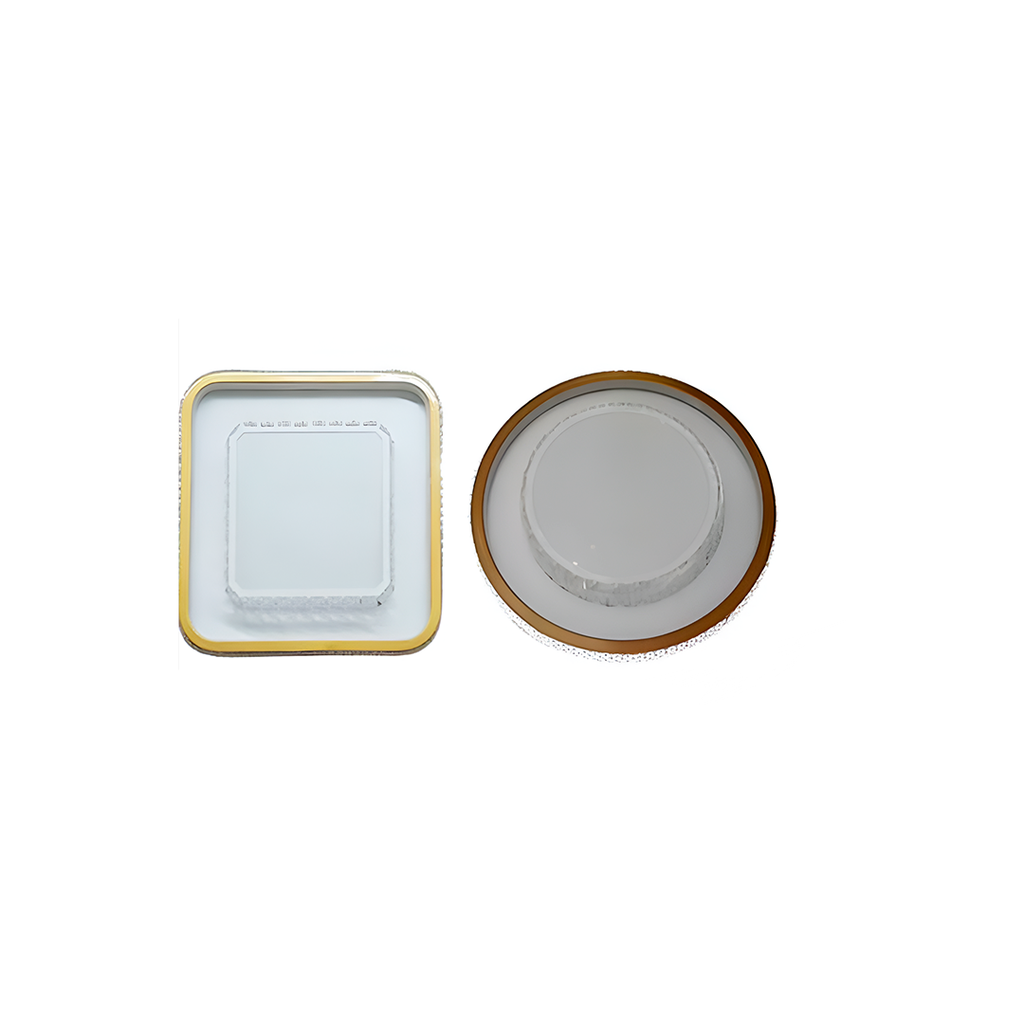 Lampara de techo led etl-017-26 dorado varios diseños