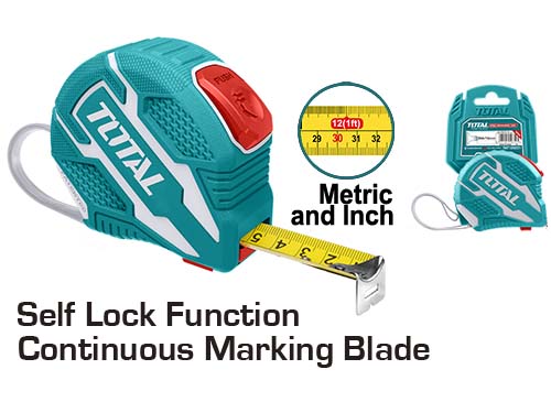 Cinta metrica 5mtx1" total tmt126252