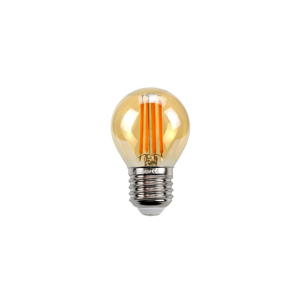 Bombillo led vintage 6w e27 3000k mun 60 amarillo