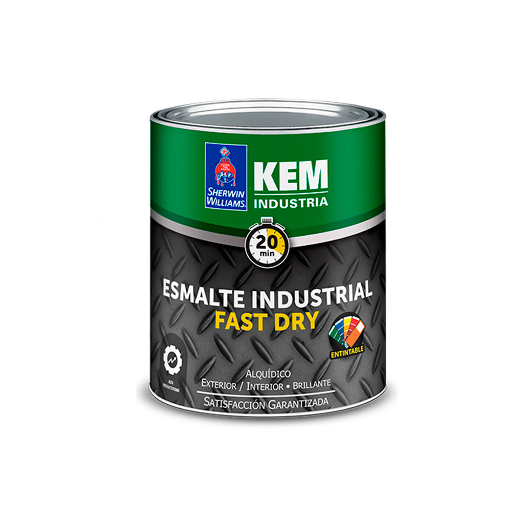Base ultra profunda kem esmalte industrial fast dry 1-galon sherwin williams
