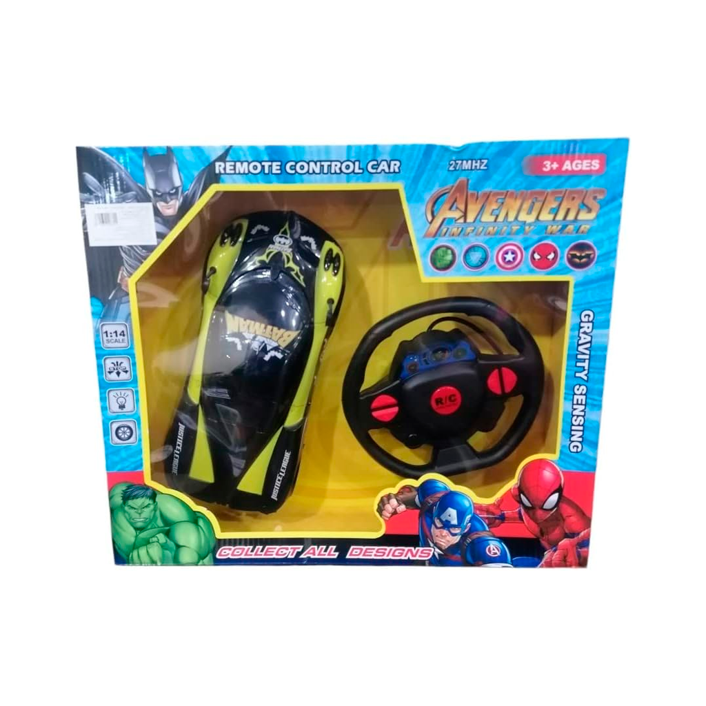 Juguete carro con control remoto batman ss1405932