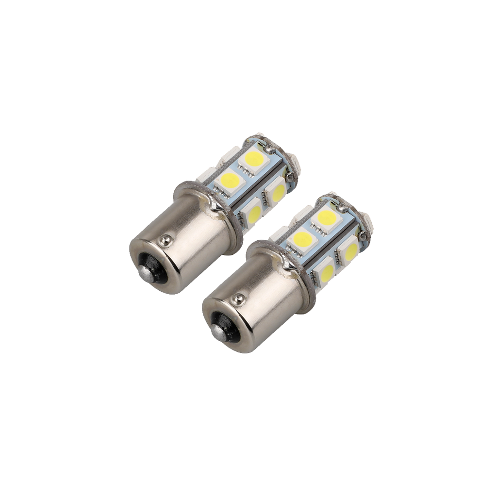 Moto bujia led hid 2cont 12v 0.8w azul