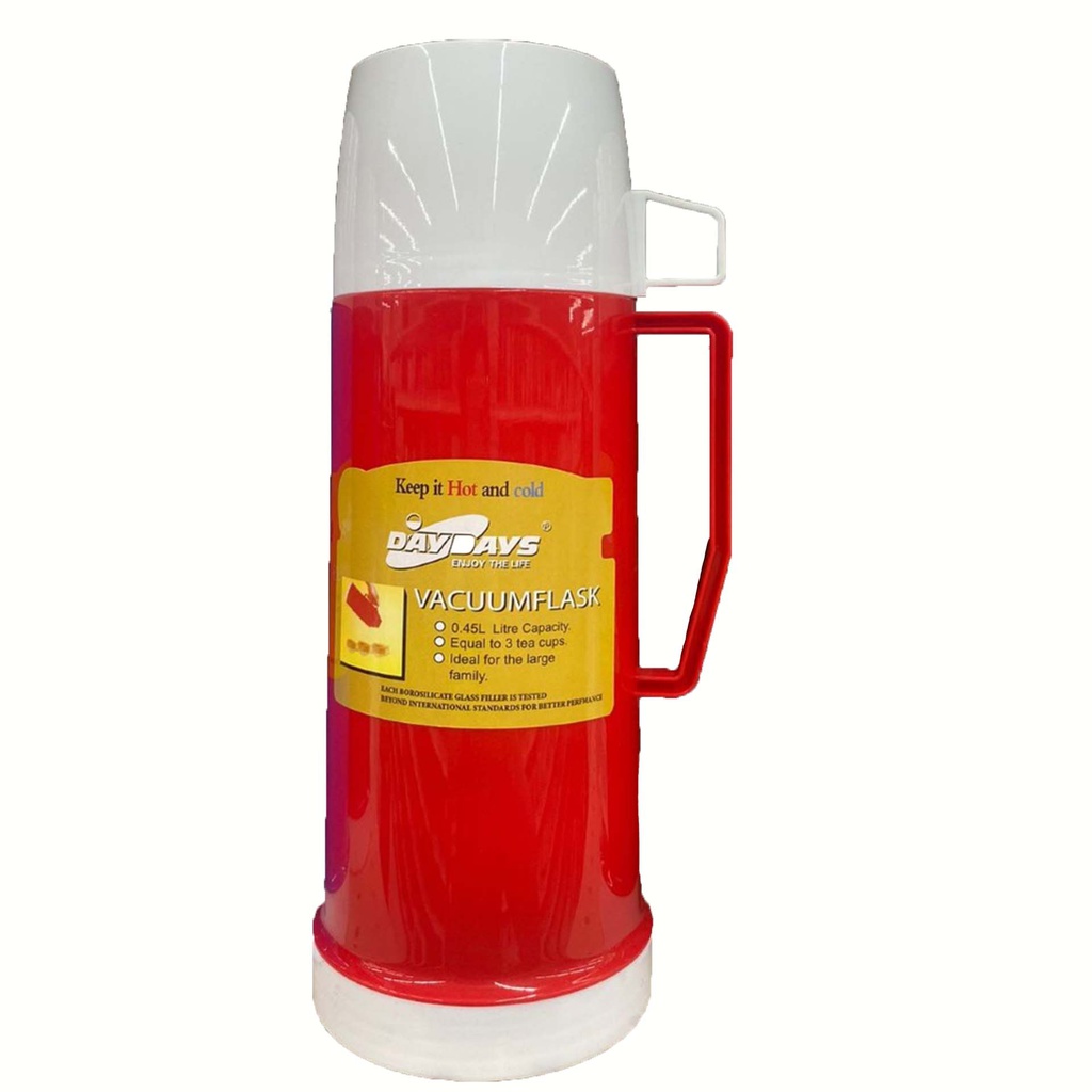 Termo para cafe termico 0.45 litros daydays 2-420859037 rojo