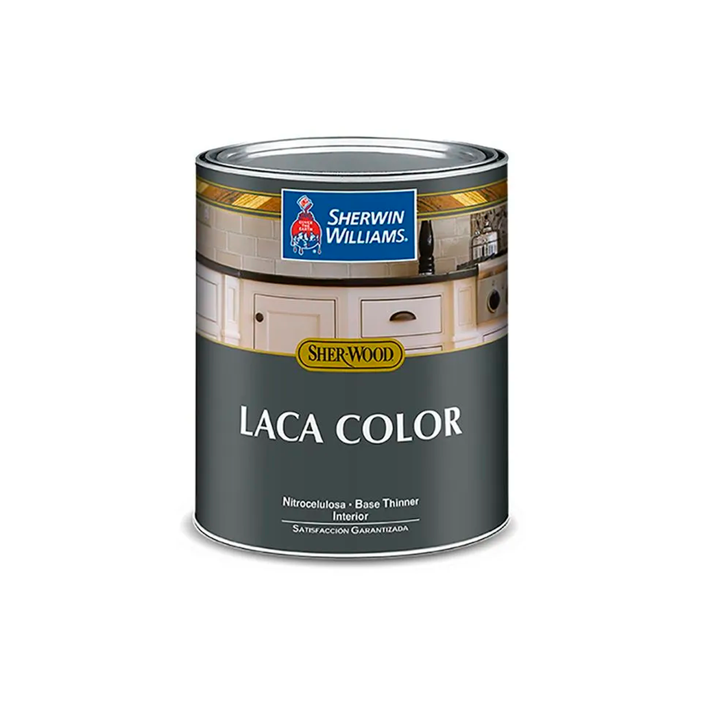 Laca profesional para madera 1-galon sherwin williams blanco