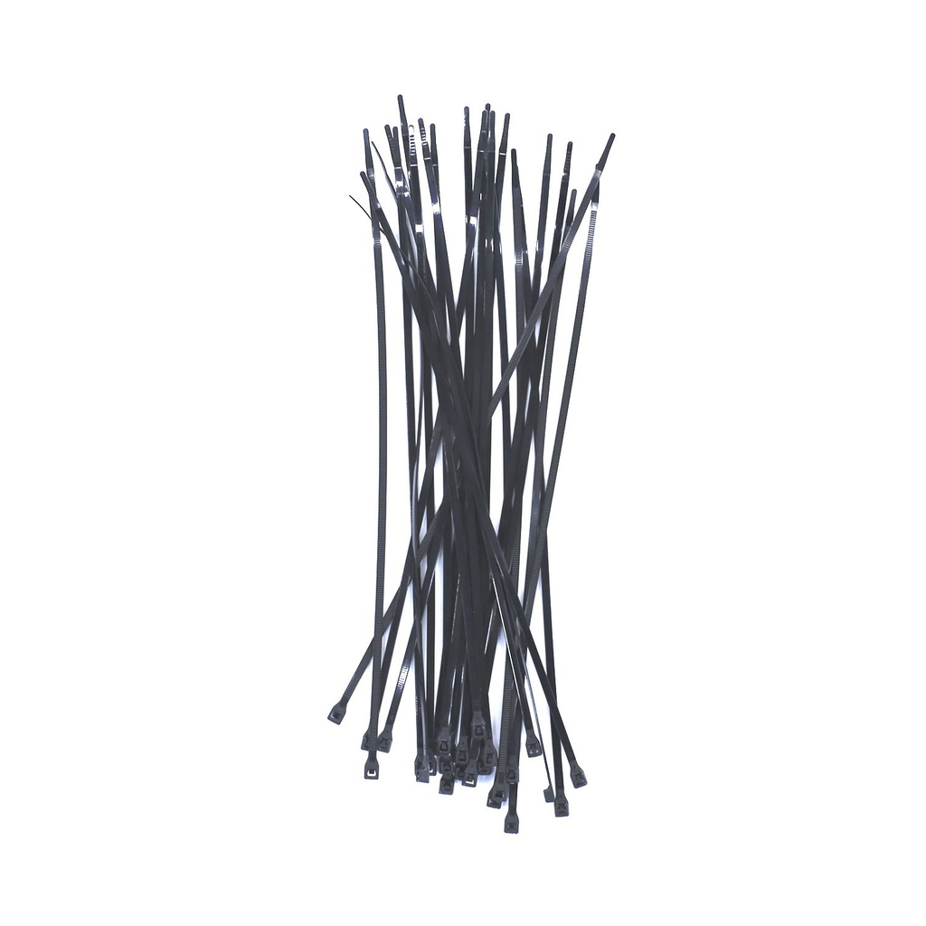 Abrazadera plastica ajustable 16" 25pc vikingo negro