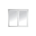 Ventana corrediza lisa upvc 1.8 x 1.2 metros vento blanco