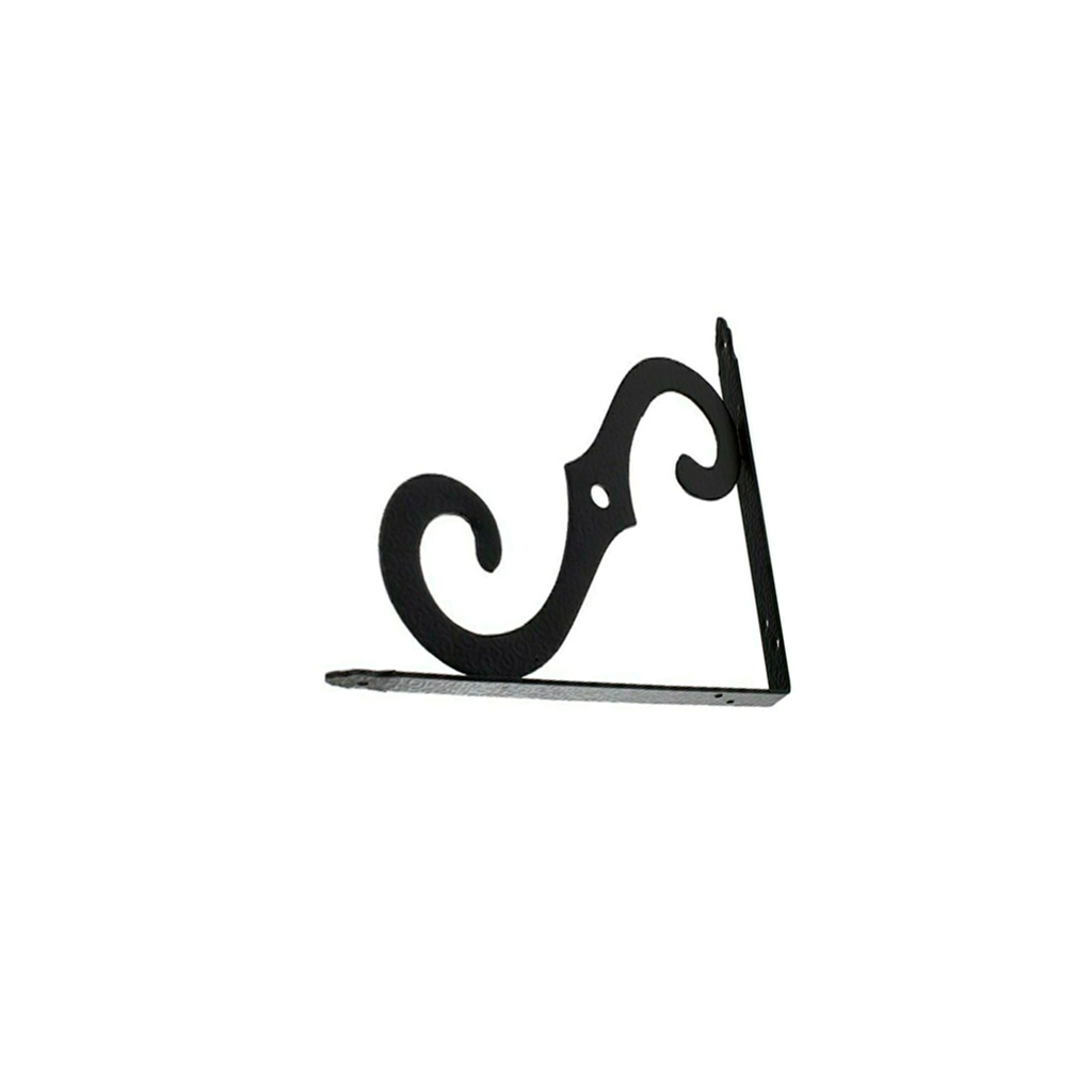 Escuadra metal decorativa 8" becusa 800n8