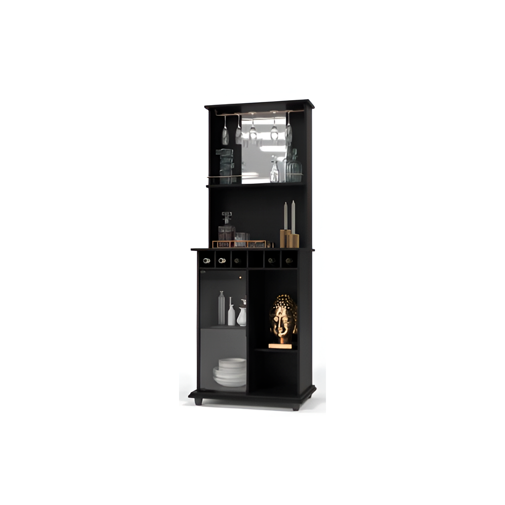 Mueble mdf de cristales para cocina 67.5x46x186 centimetros 003