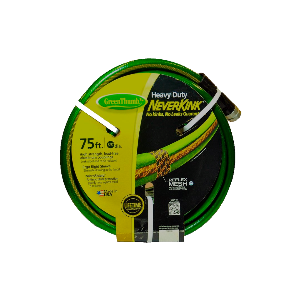 Manguera jardin 75'x5/8" heavy duty 784678