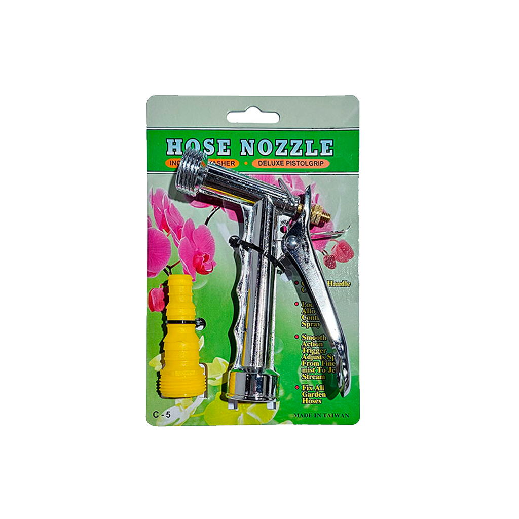 Piton para manguera tipo pistola metal 5-1/2" ch-602