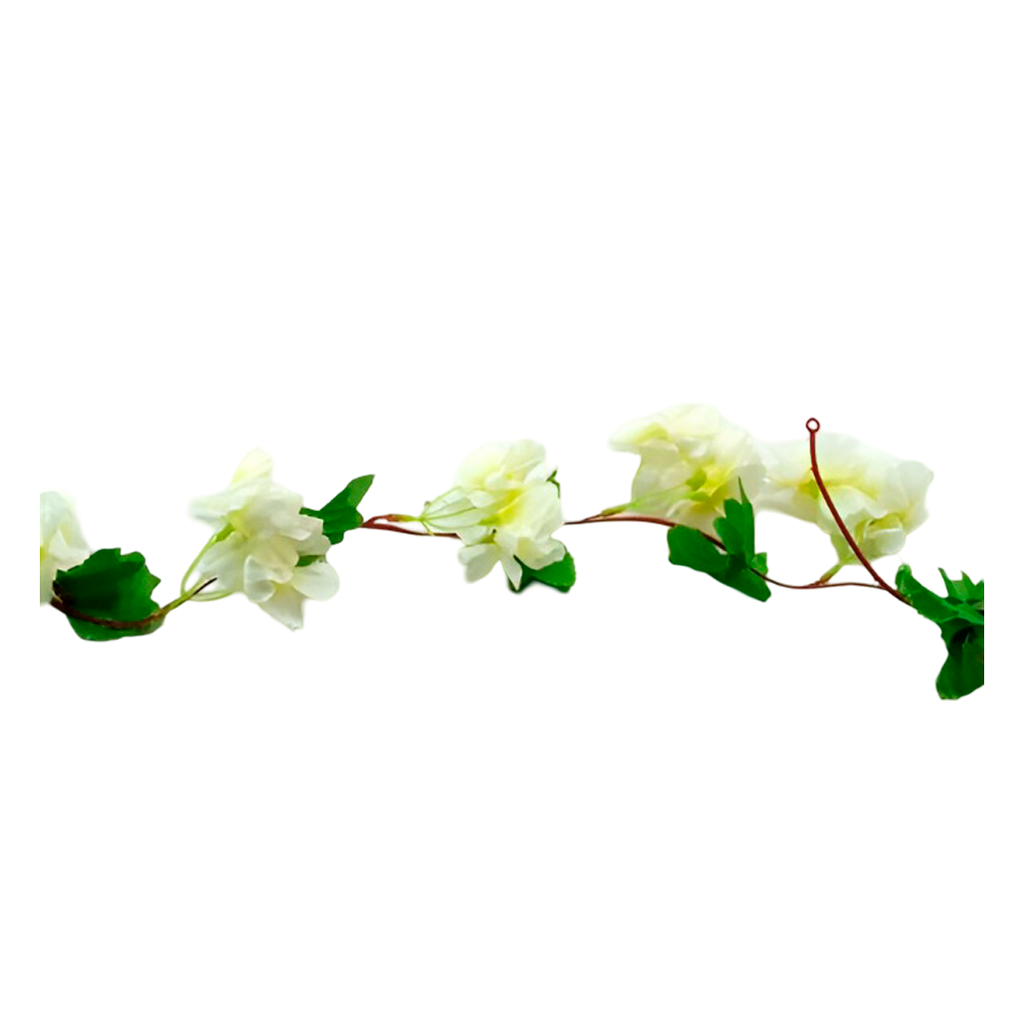 Planta artificial 230cm blanco sakura