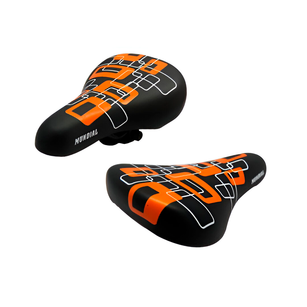 Montura bicicleta az-5592 negro/anaranjado/amarillo