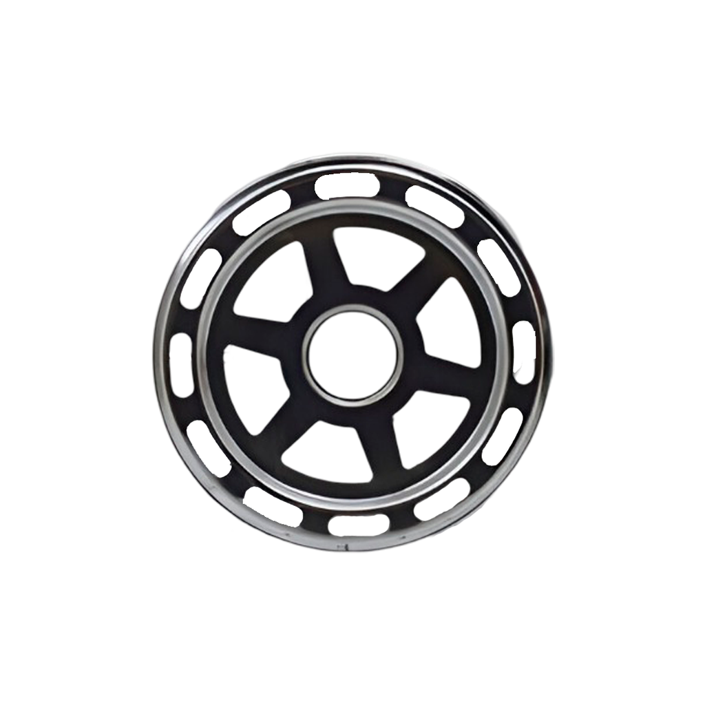 Platillo ratch metal 6.1/2" hc-322 cromo pulido