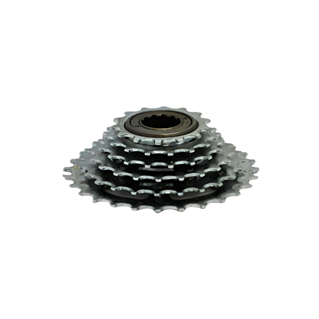 Ratch 6-vel 14t-28t power liso fw-6sf cromo pulido
