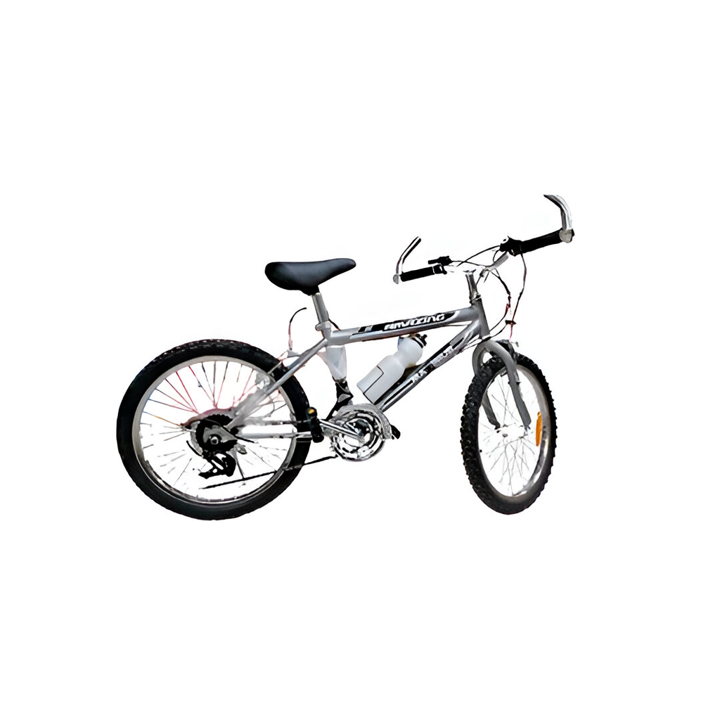 Bicicleta 20 mtb niño 12v max gris armada