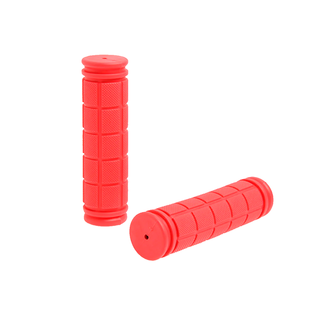 Guante bicicleta 120mm decoracion cuadros rojo