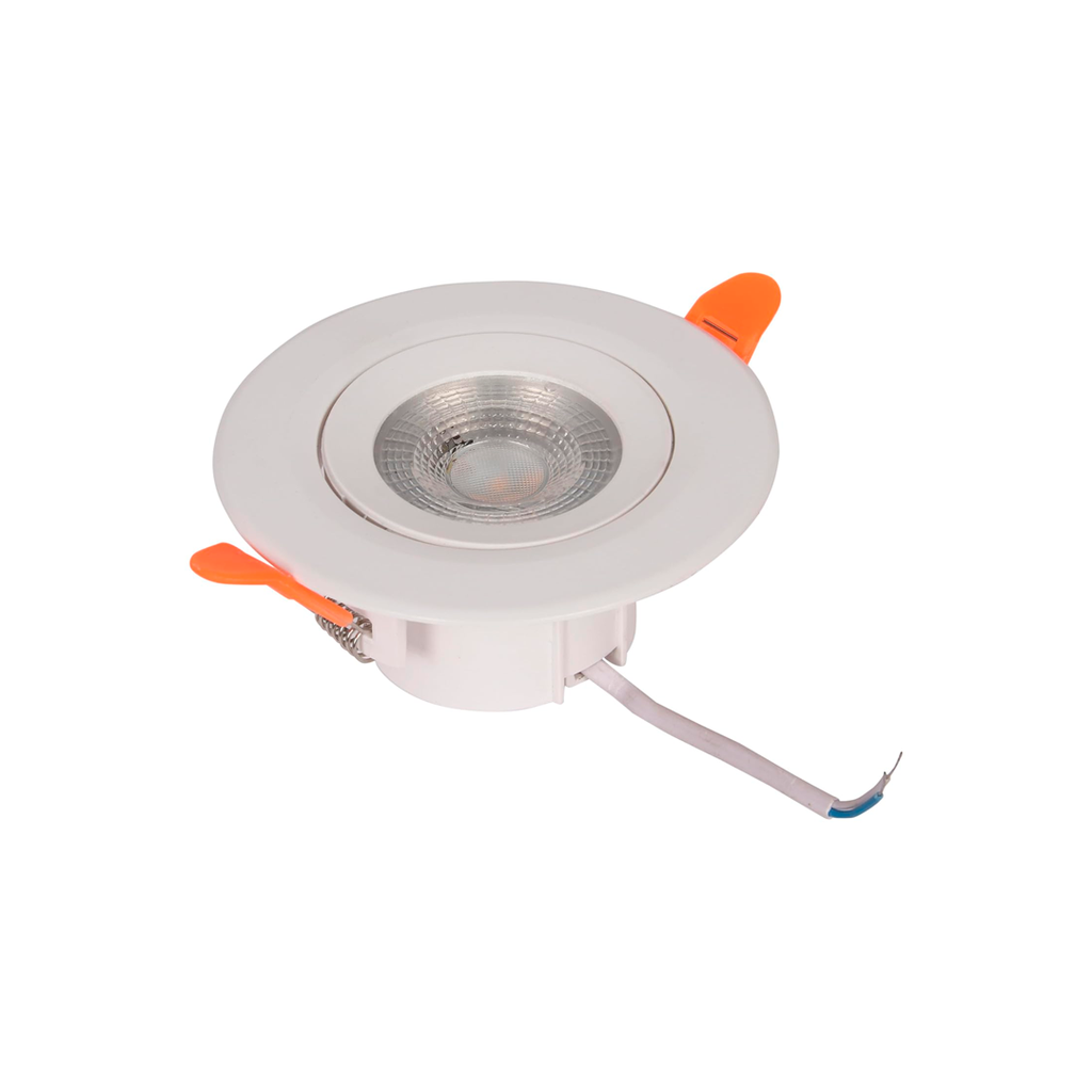 Lampara panel empotrable led 4.5w 9cm 6500k red