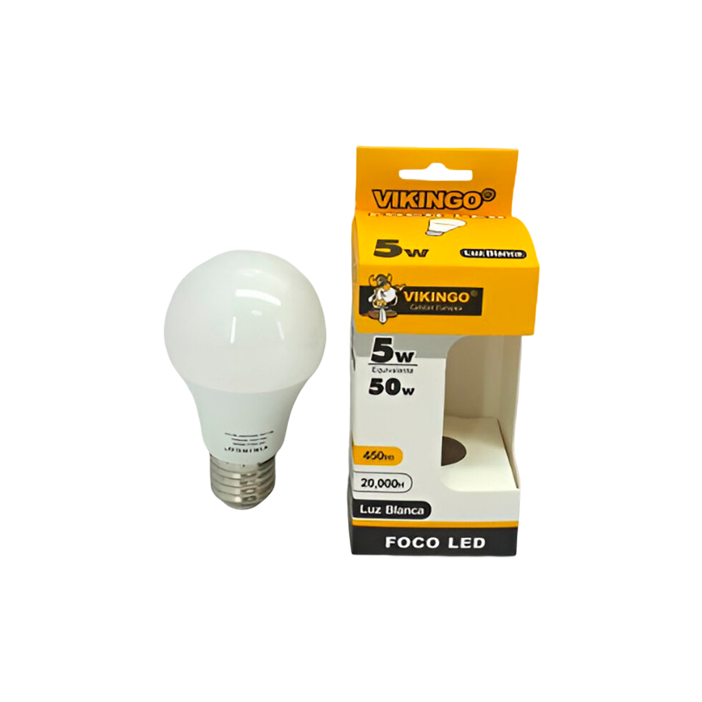 Bombillo led 5w 6500k vikingo ll-5 blanco