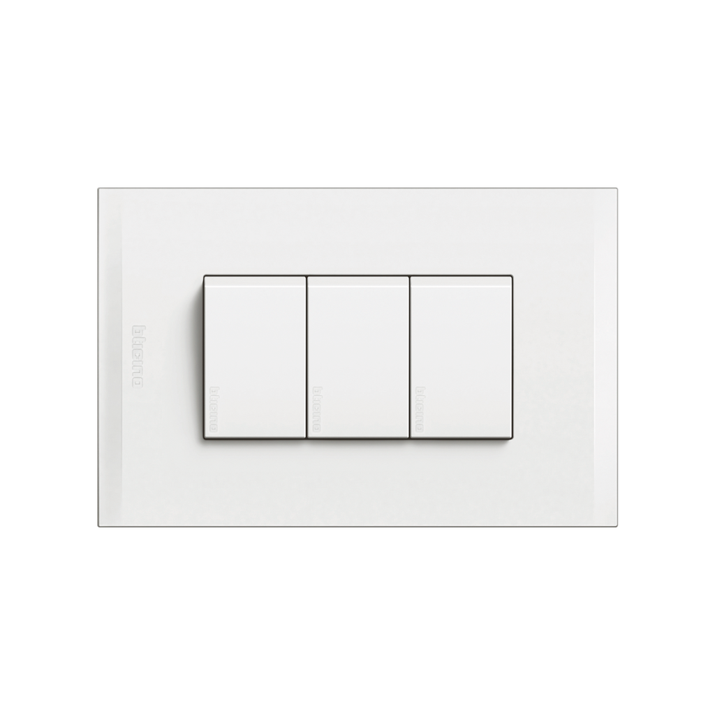 Switch triple 3v nobile bti2301eb blanco