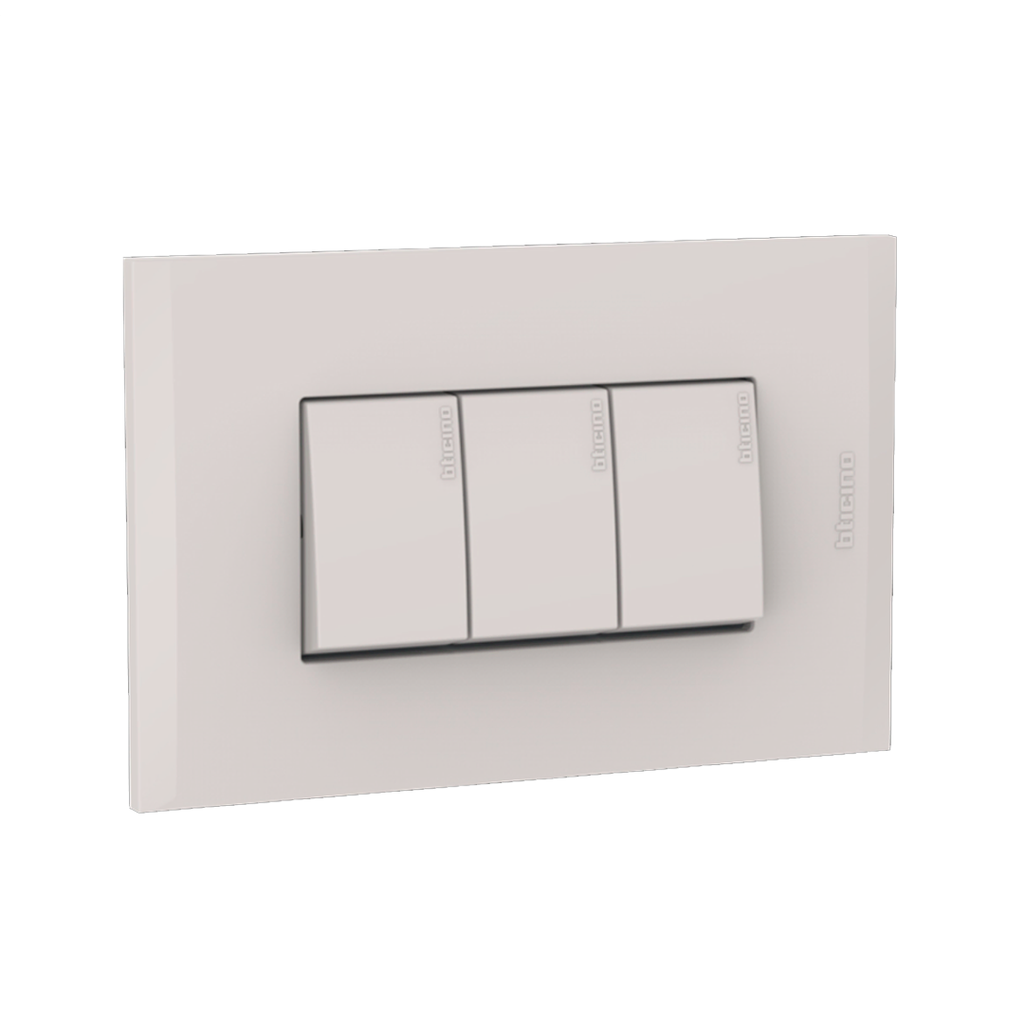 Switch triple nobile 3v bticino af2301em