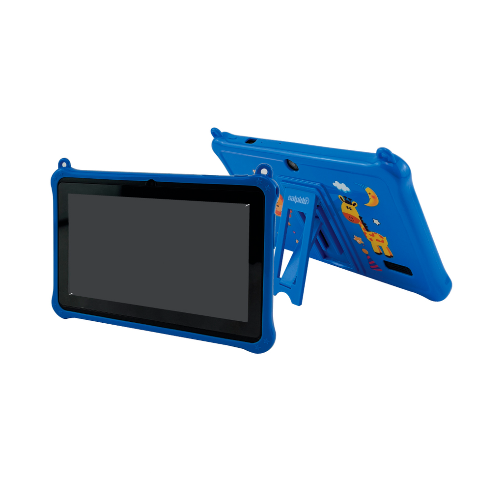 Tablet para niño 7" 32gb 4gb ram k7 con protector azul