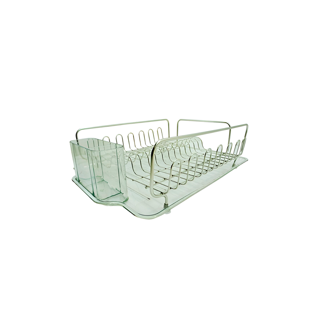 Escurridor para platos con bandeja de metal 68980