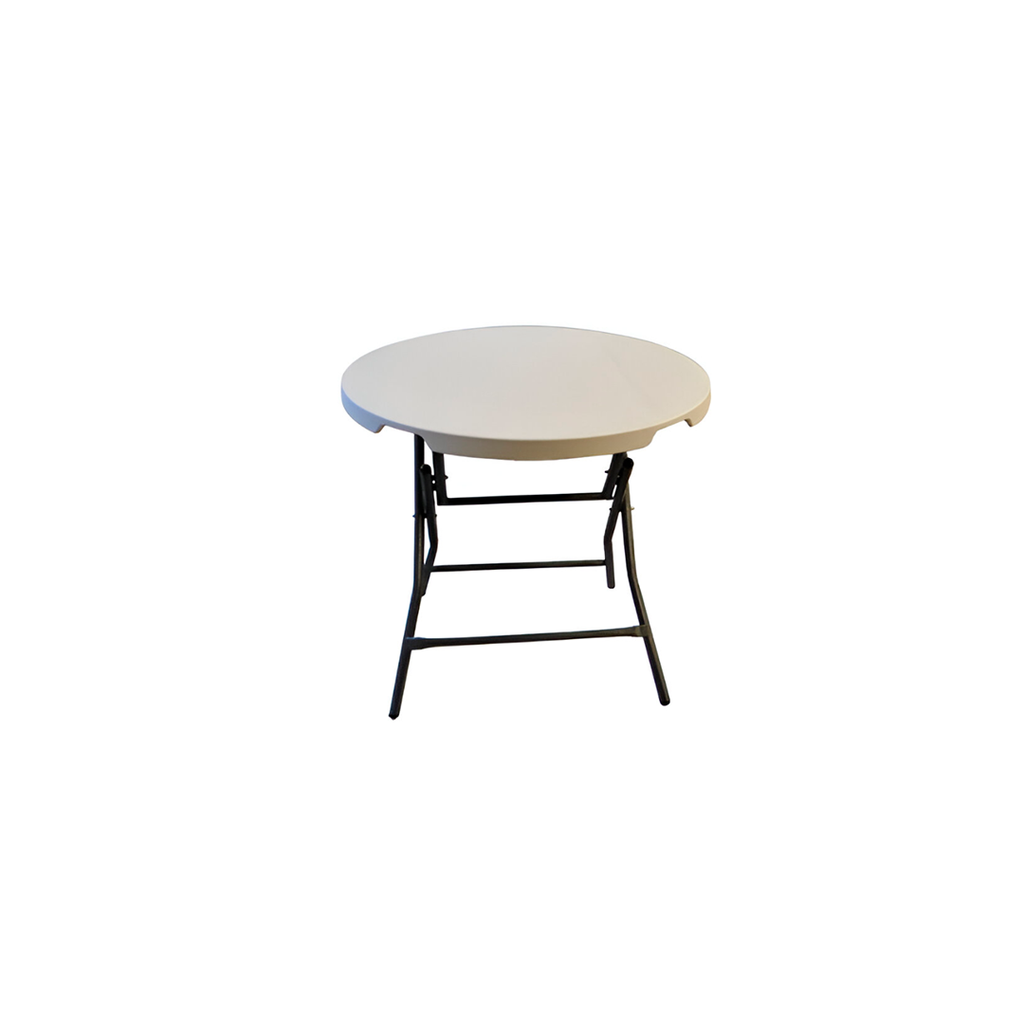 Mesa plastica plegable red hy-r80a blanco