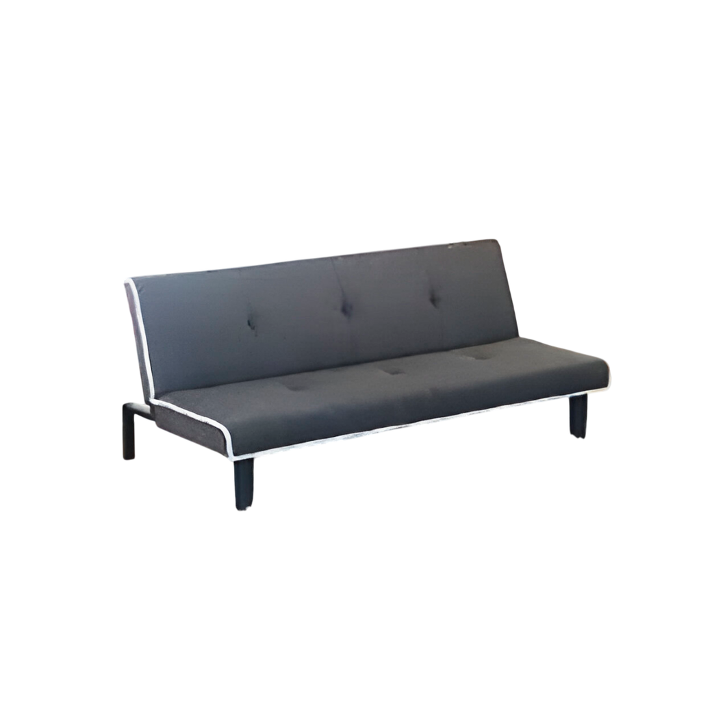 Sofa/cama tela 168x80x70cm gris claro
