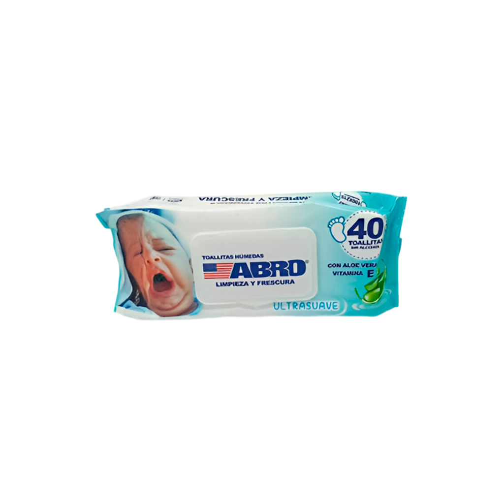 Toallitas humedas  40pc abro bw40