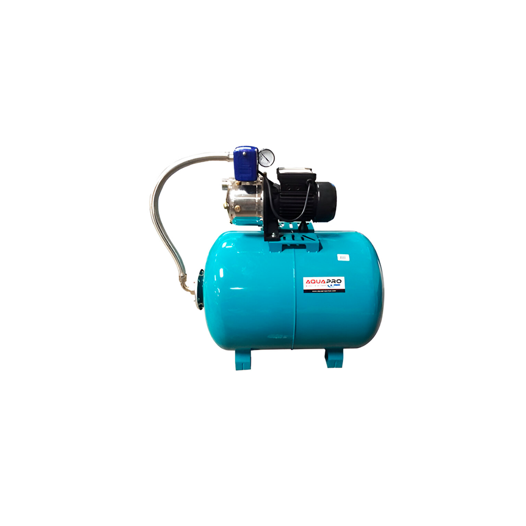Bomba de agua jet 1.1hp con tanque 21gln aquapro