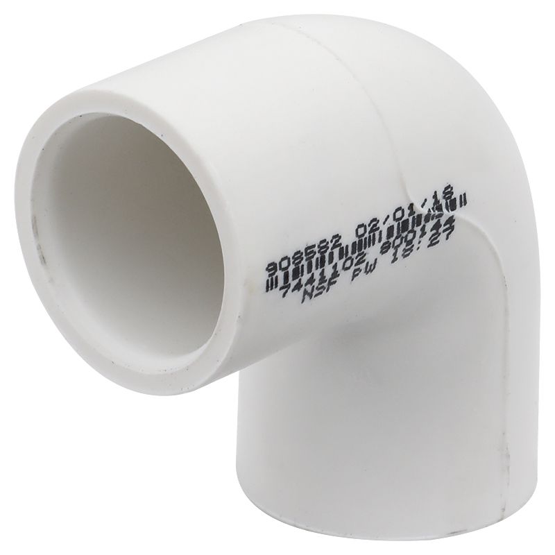 Codo pvc 1/2"x90 sin rosca x d/sch 40 fa90