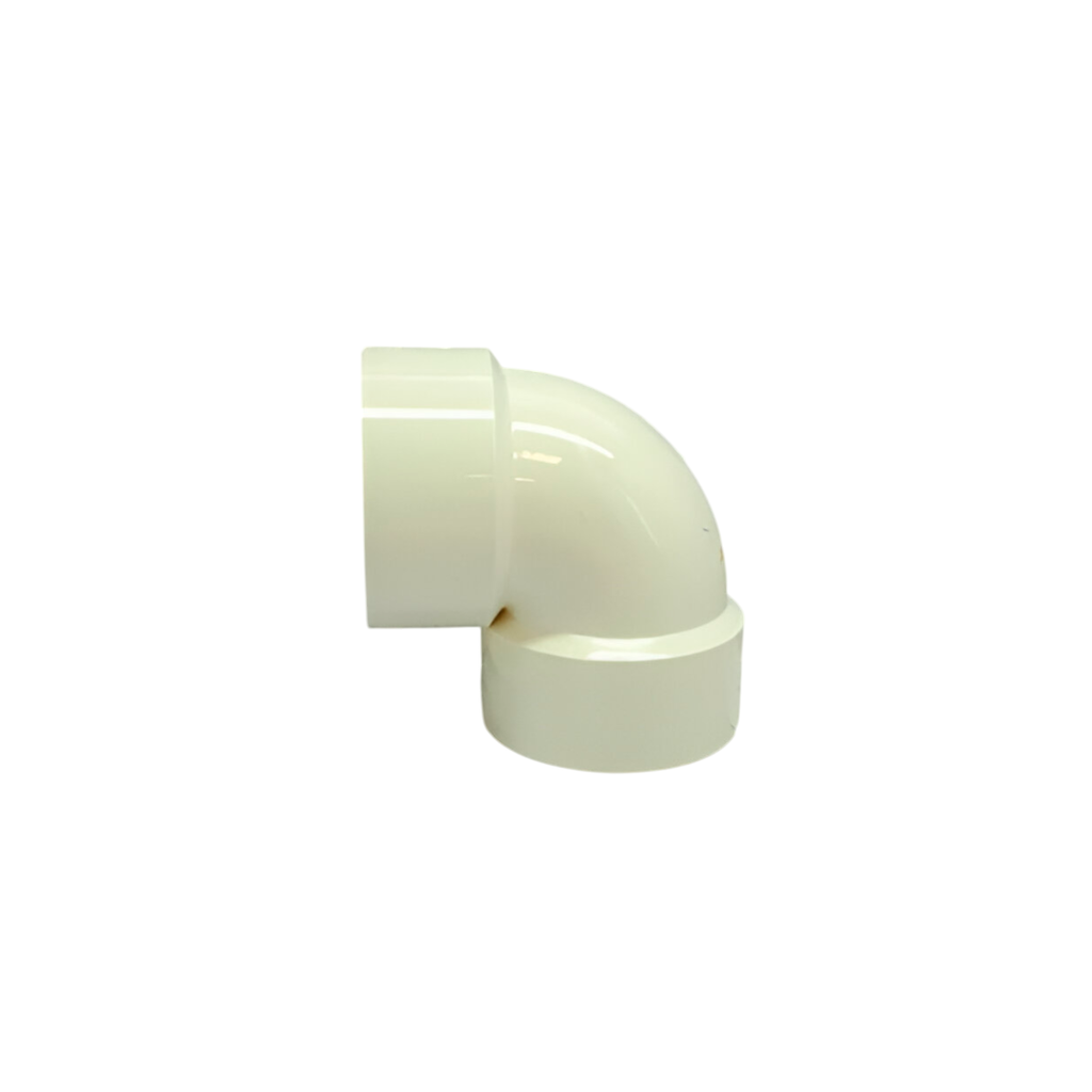 Codo pvc 3"x90 para drenaje sin rosca xd fa90
