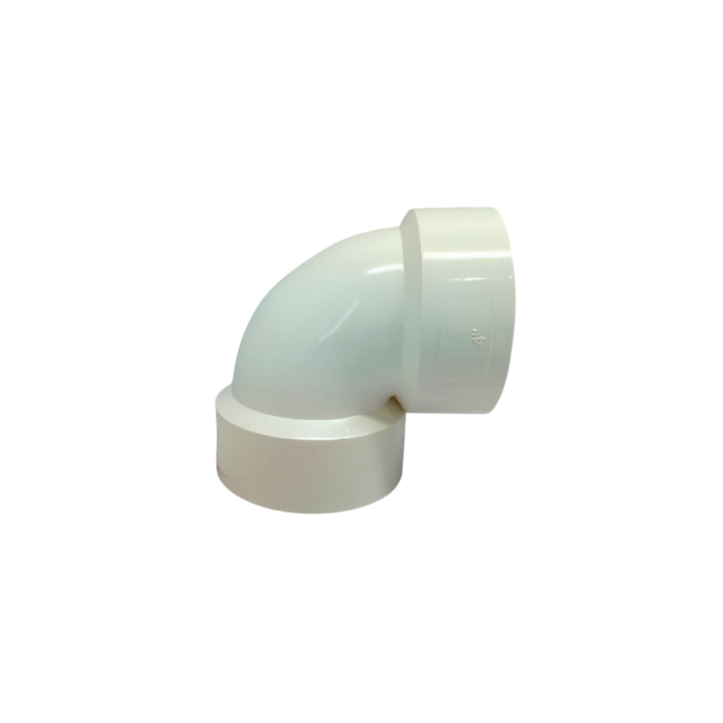 Codo pvc 4"x90 sin rosca 692-10 fa90