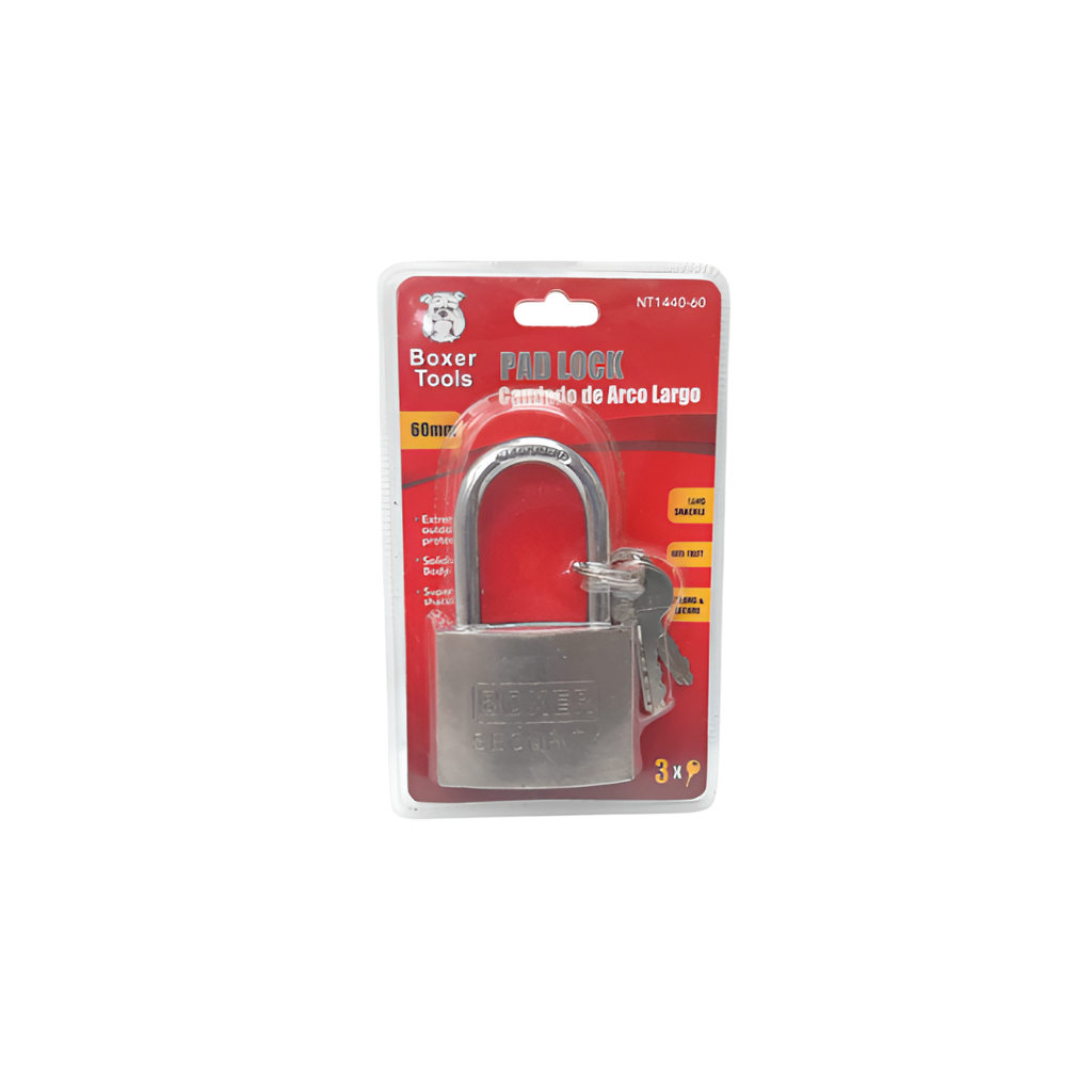 Candado boxer 40mm nt1440-40 niquelado
