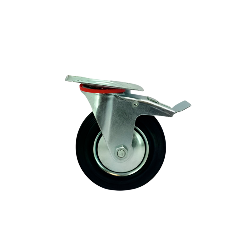 Rodo giratorio hule con bkeak 125x35mm 145kg