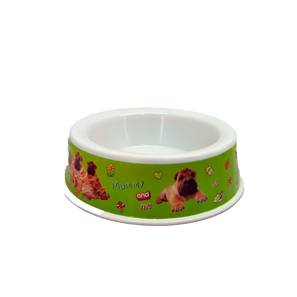 Plato para perro plastico 24x7 cm 2lm-1655